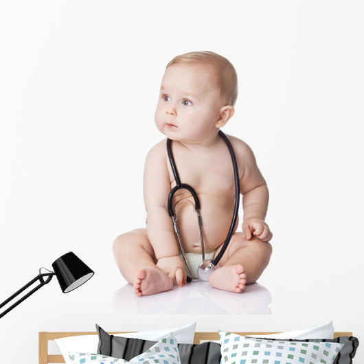 Sweet Baby with Stethoscope