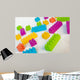 Colorful Lego Blocks Wall Mural