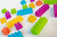 Colorful Lego Blocks Wall Mural