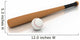 Baseball Bat and Ball Wall Decal