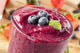 Fresh Organic Blueberry Smoothie