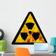 Bloody Nuclear sign Wall Decal