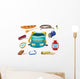 various camping objects 