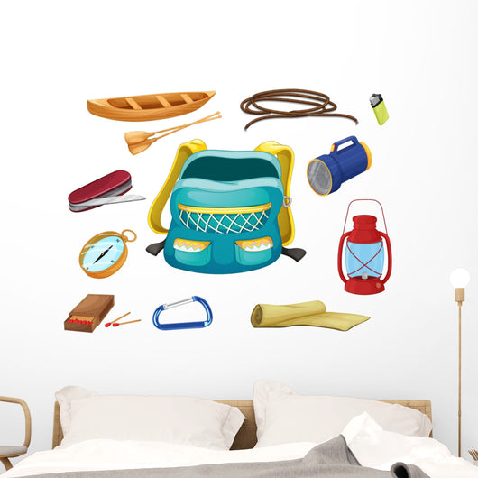 Various Camping Objects