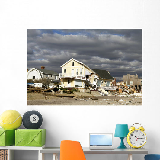 Hurricane Sandy Desrtruction