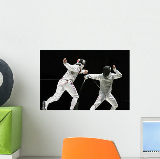 Fencing Wall Mural