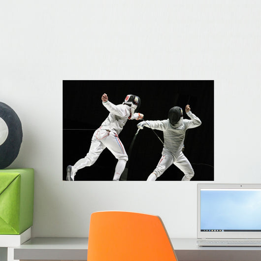 Fencing Wall Mural
