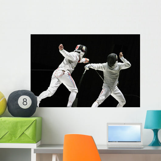 Fencing Wall Mural