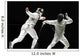 Fencing Wall Mural