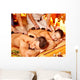 Woman and Man Getting