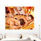 Woman and Man Getting