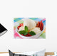 vanilla ice cream Wall Mural