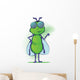 Insect Cartoon Character Wall Decal