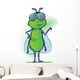 Insect Cartoon Character Wall Decal