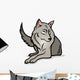 Cartoon Wolf Wall Mural