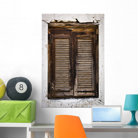 Traditional Old Wooden Window