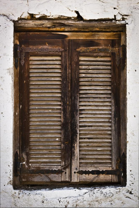 Traditional Old Wooden Window