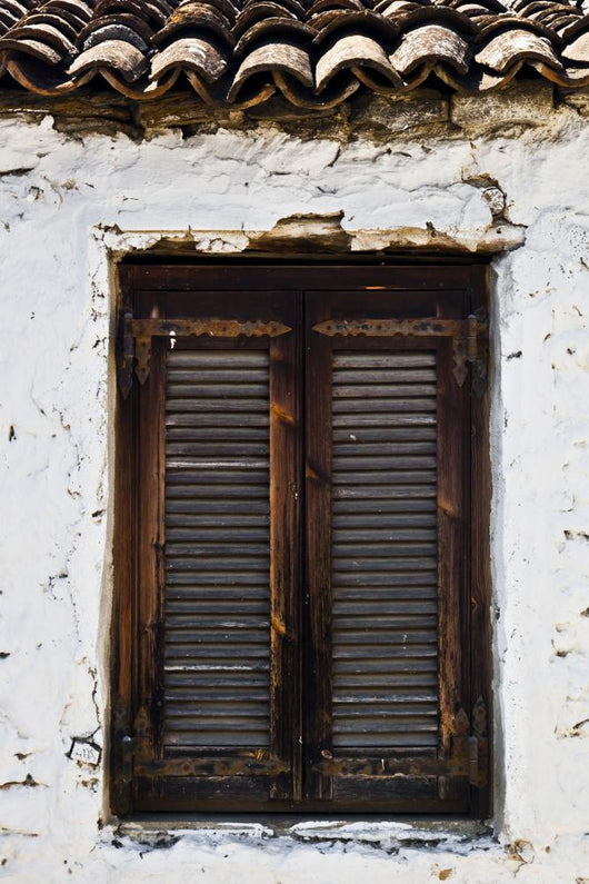 Traditional Old Wooden Window