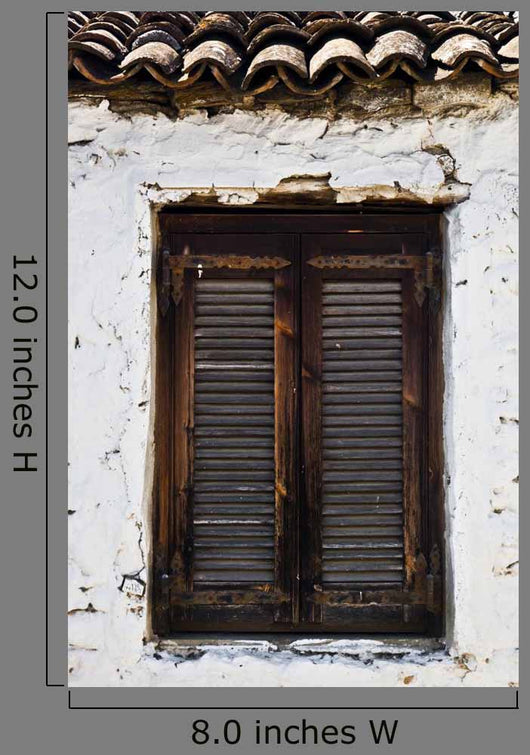 Traditional Old Wooden Window