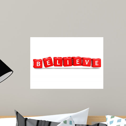 Believe Wall Decal