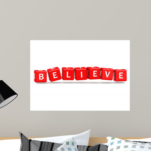 Believe Wall Decal