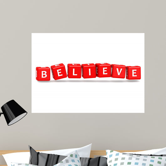 Believe Wall Decal