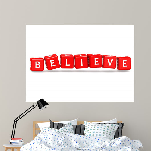 Believe Wall Decal