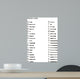 Morse Code Poster Wall Mural