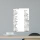 Morse Code Poster Wall Mural