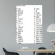 Morse Code Poster Wall Mural