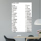 Morse Code Poster Wall Mural