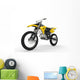 Yellow Dirt Bike