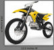 Yellow Dirt Bike