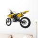 Yellow Dirt Bike
