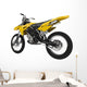 Yellow Dirt Bike