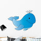 Whale Wall Mural