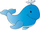 Whale Wall Mural