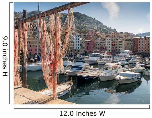 Il Porto Di Camogli Wall Decal
