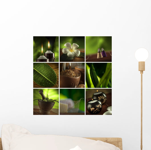 Spa Theme Collage Composed