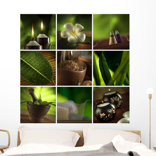 Spa Theme Collage Composed