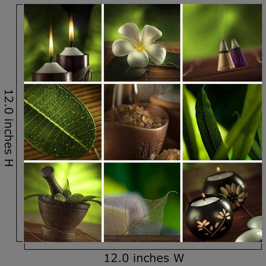 Spa Theme Collage Composed
