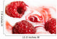Raspberry and cream Wall Mural