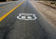 Symbol White Paint Route