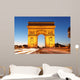Famous Arc De Triomphe in the Evening Wall Mural