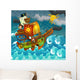 Pirates Sea Illustration for