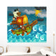 Pirates Sea Illustration for
