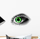 Abstract Green Eye Wall Decal