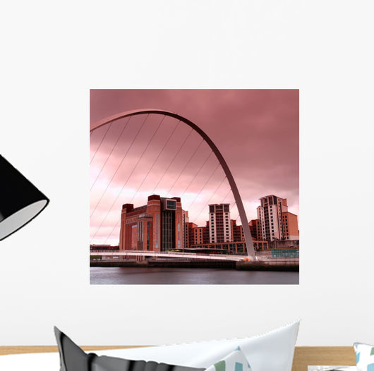 Tyne River Millennium Bridge Wall Decal