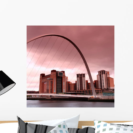 Tyne River Millennium Bridge Wall Decal