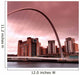 Tyne River Millennium Bridge Wall Decal